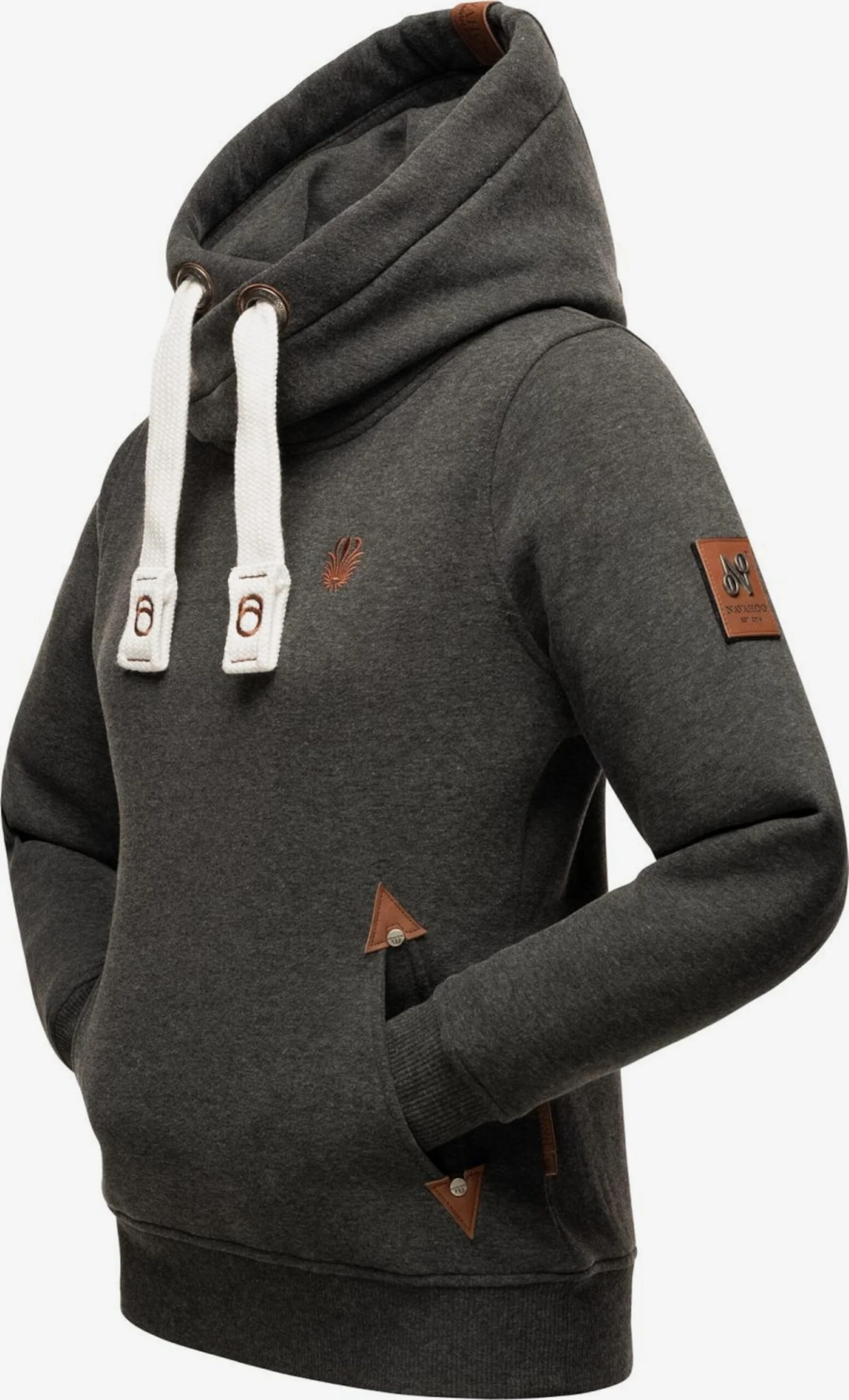 Navahoo Hoodies Sweatshirt Namikaa Dames Donkergrijs 4 Navahoo Hoodies Sweatshirt Namikaa Dames Donkergrijs - Afbeelding 4