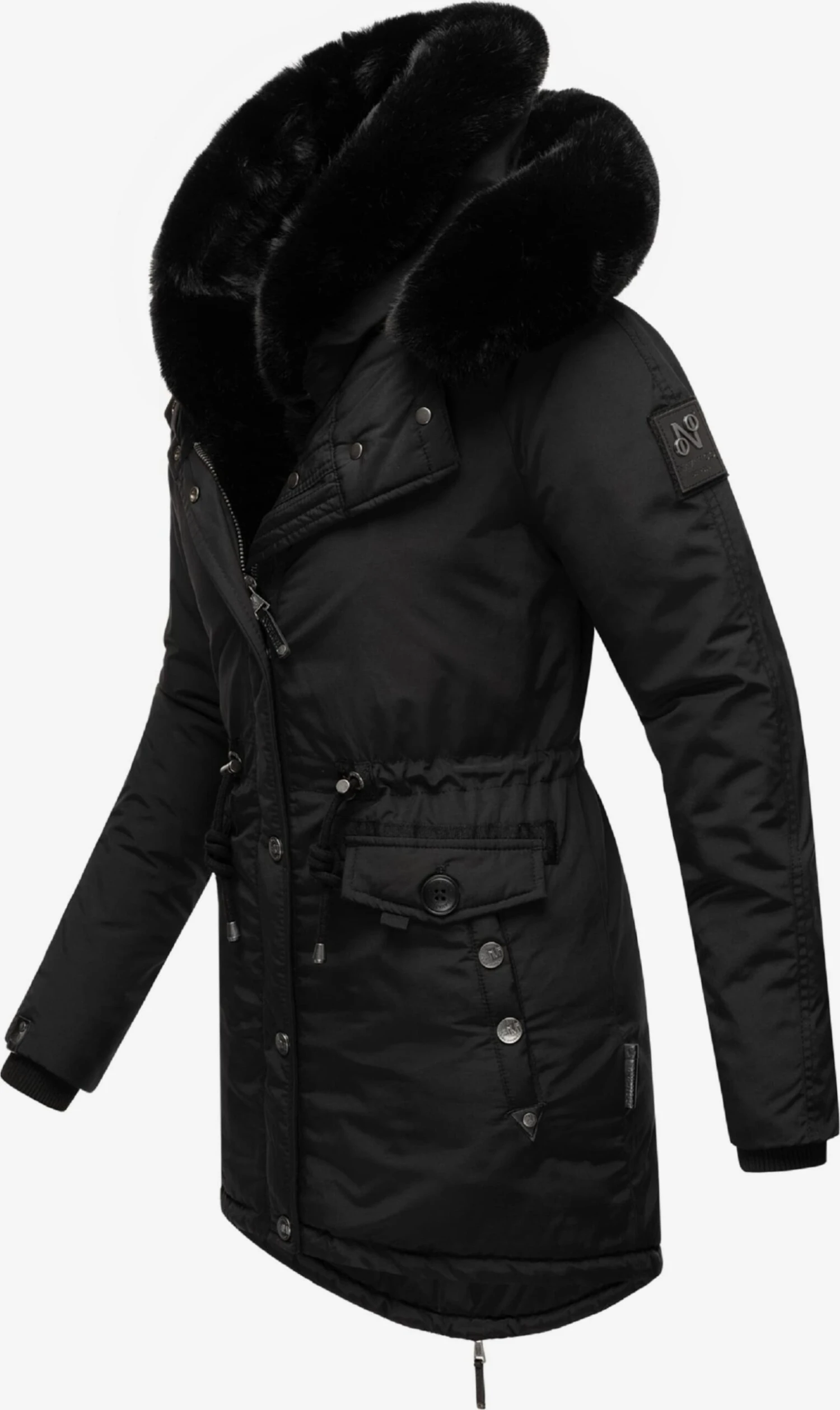 Navahoo Parkas Winterparka Sweety Deluxe Dames Zwart 2 Navahoo Parkas Winterparka Sweety Deluxe Dames Zwart - Afbeelding 2