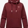 Navahoo Hoodies Sweatshirt Goldfee Dames Bordeaux
