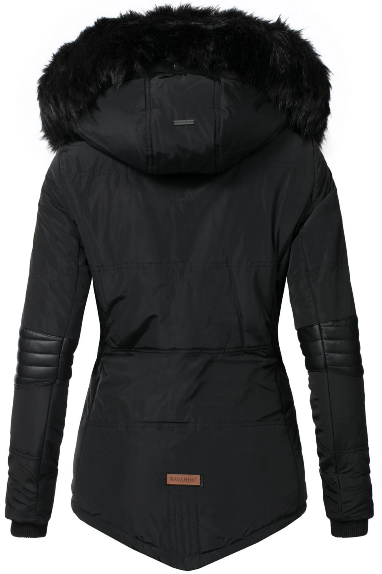 Navahoo Winterjassen Winterjas Nirvana Dames Zwart 3 Navahoo Winterjassen Winterjas Nirvana Dames Zwart - Afbeelding 3