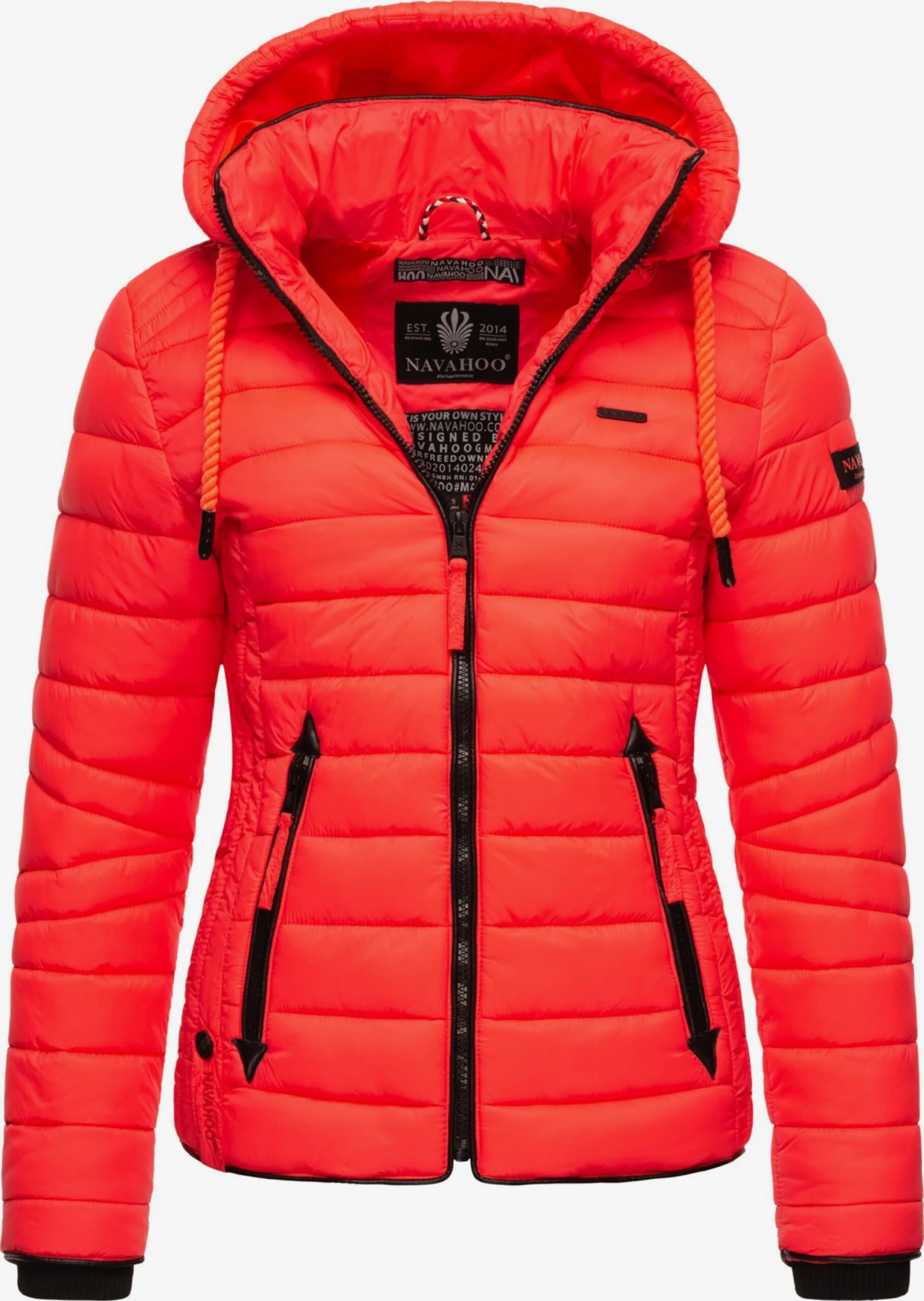 Navahoo Tussenjassen Tussenjas Lulana Dames Lichtrood 1 Navahoo Tussenjassen Tussenjas Lulana Dames Lichtrood