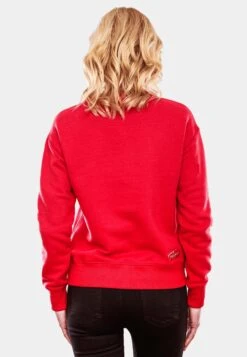 Navahoo Sweatshirts Sweatshirt Dames Rood -Navahoo 0a5596489f573230f6cb81dd3b594c60
