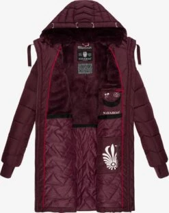 Navahoo Wintermantels Wintermantel Alpenveilchen Dames Bordeaux -Navahoo 0bb72df4ba78bab0b3d21a4d635ac213