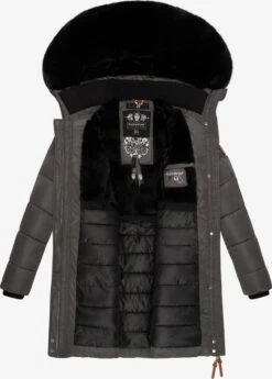 Navahoo Wintermantels Wintermantel Paula Dames Antraciet -Navahoo 0bbbe1577bf99e887a5f74b20dc7a5a8