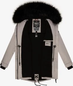 Navahoo Parkas Winterparka Luluna Dames Grijs -Navahoo 0bd041e2fa4b23a450e05bc570d28452