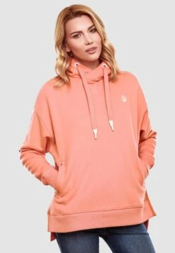 Navahoo Hoodies Sweatshirt Silberengelchen Dames Abrikoos -Navahoo 0bf174394522ed90600c0a44ba1344f7