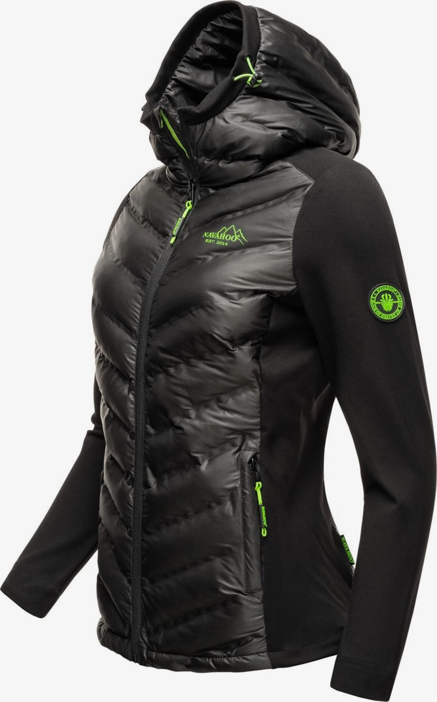 Navahoo Tussenjassen Tussenjas Nimm Mich Mit Dames Zwart 2 Navahoo Tussenjassen Tussenjas Nimm Mich Mit Dames Zwart - Afbeelding 2