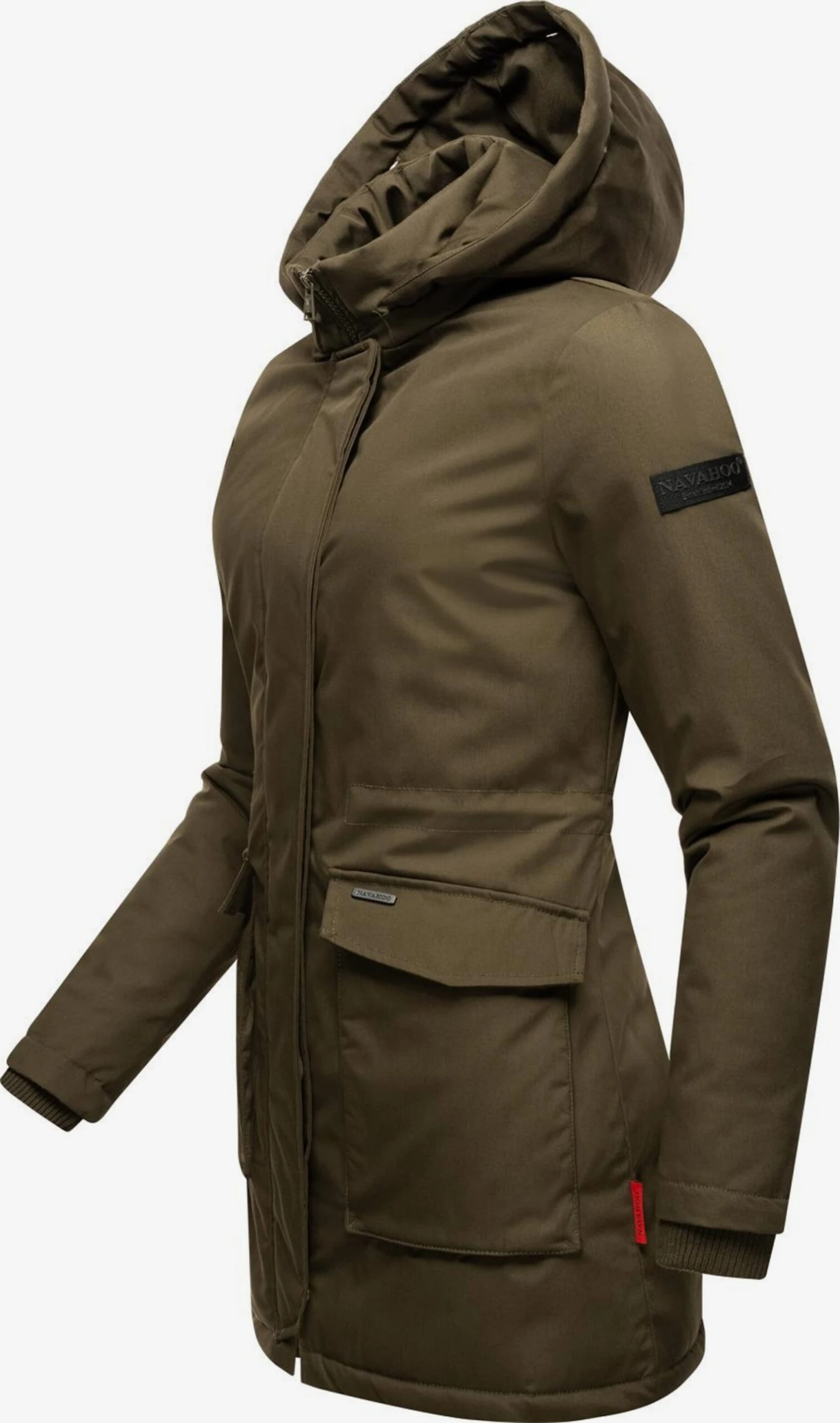 Navahoo Wintermantels Wintermantel Schneeengel Dames Bruin 4 Navahoo Wintermantels Wintermantel Schneeengel Dames Bruin - Afbeelding 4