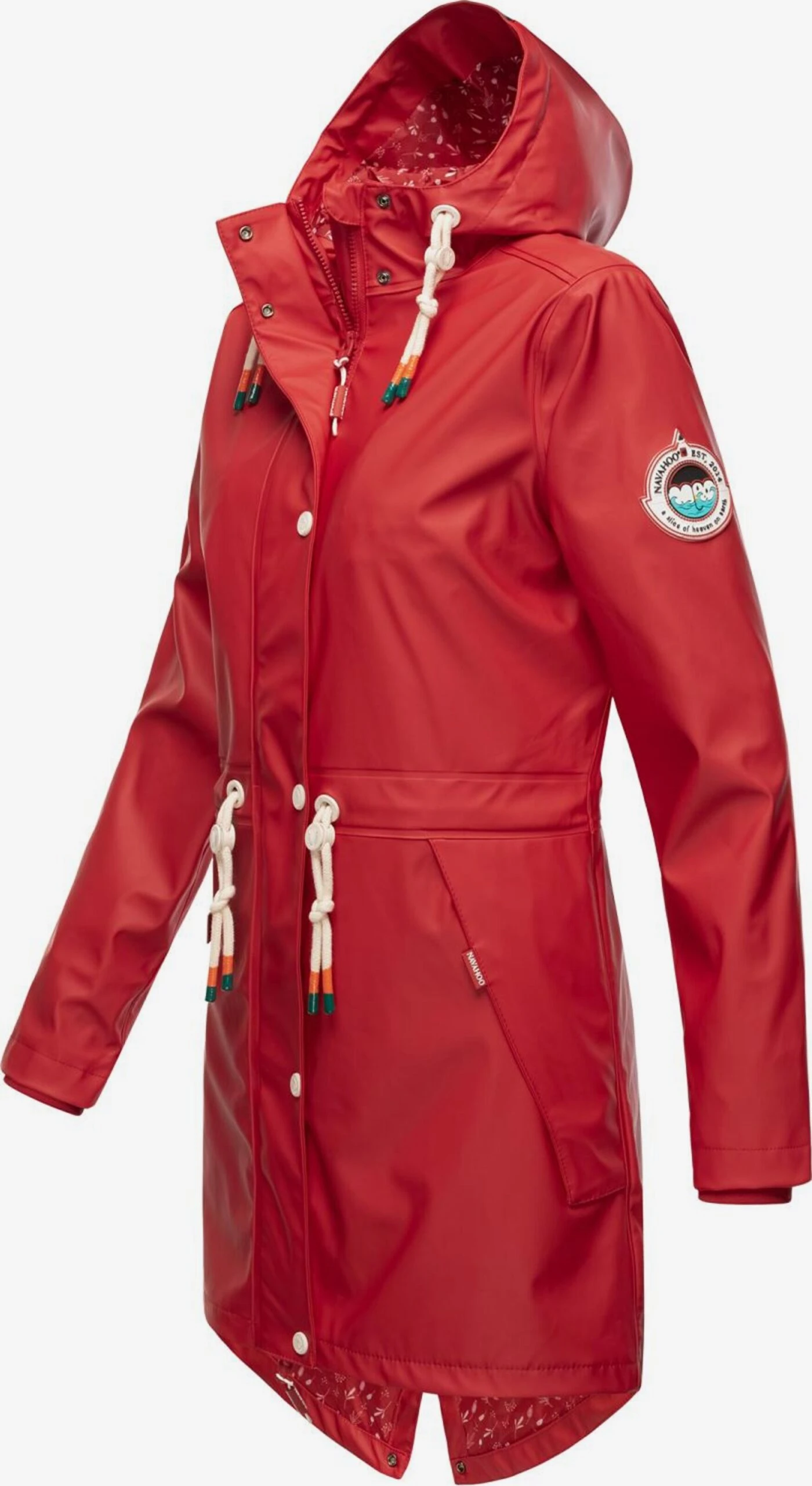 Navahoo Outdoor Jassen Functionele Jas Tropical Storm Dames Vuurrood 3 Navahoo Outdoor Jassen Functionele Jas Tropical Storm Dames Vuurrood - Afbeelding 3