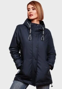 Navahoo Winterjassen Winterjas Lindraa Dames Donkerblauw -Navahoo 105ee5cd283ae4526c3d8ae812678952