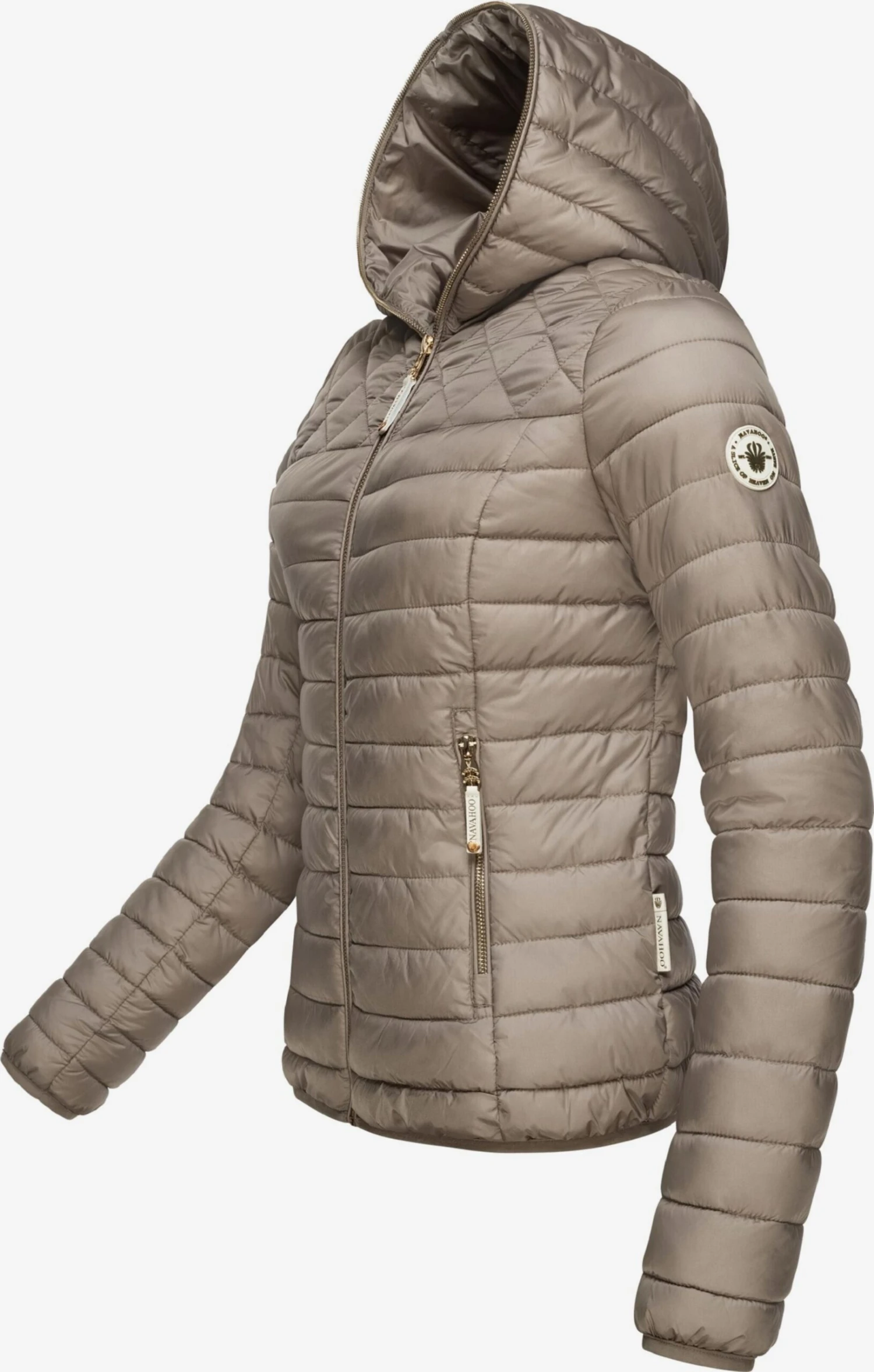 Navahoo Tussenjassen Tussenjas Ich Bin Hübsch Dames Grijs 2 Navahoo Tussenjassen Tussenjas Ich Bin Hübsch Dames Grijs - Afbeelding 2