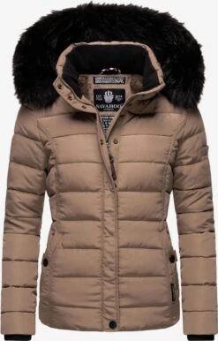 Navahoo Winterjassen Winterjas Miamor Dames Taupe