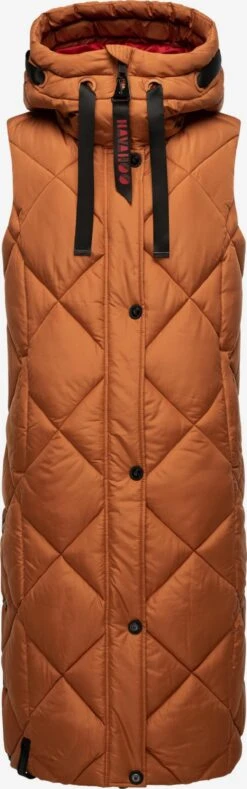 Navahoo Bodywarmers Bodywarmer Schnuckel Dames Cognac