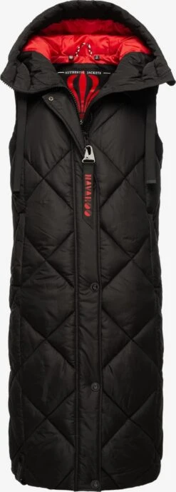 Navahoo Bodywarmers Bodywarmer Schnuckel Dames Zwart -Navahoo 15d6e9da84f3412470a93fdafc8e9910