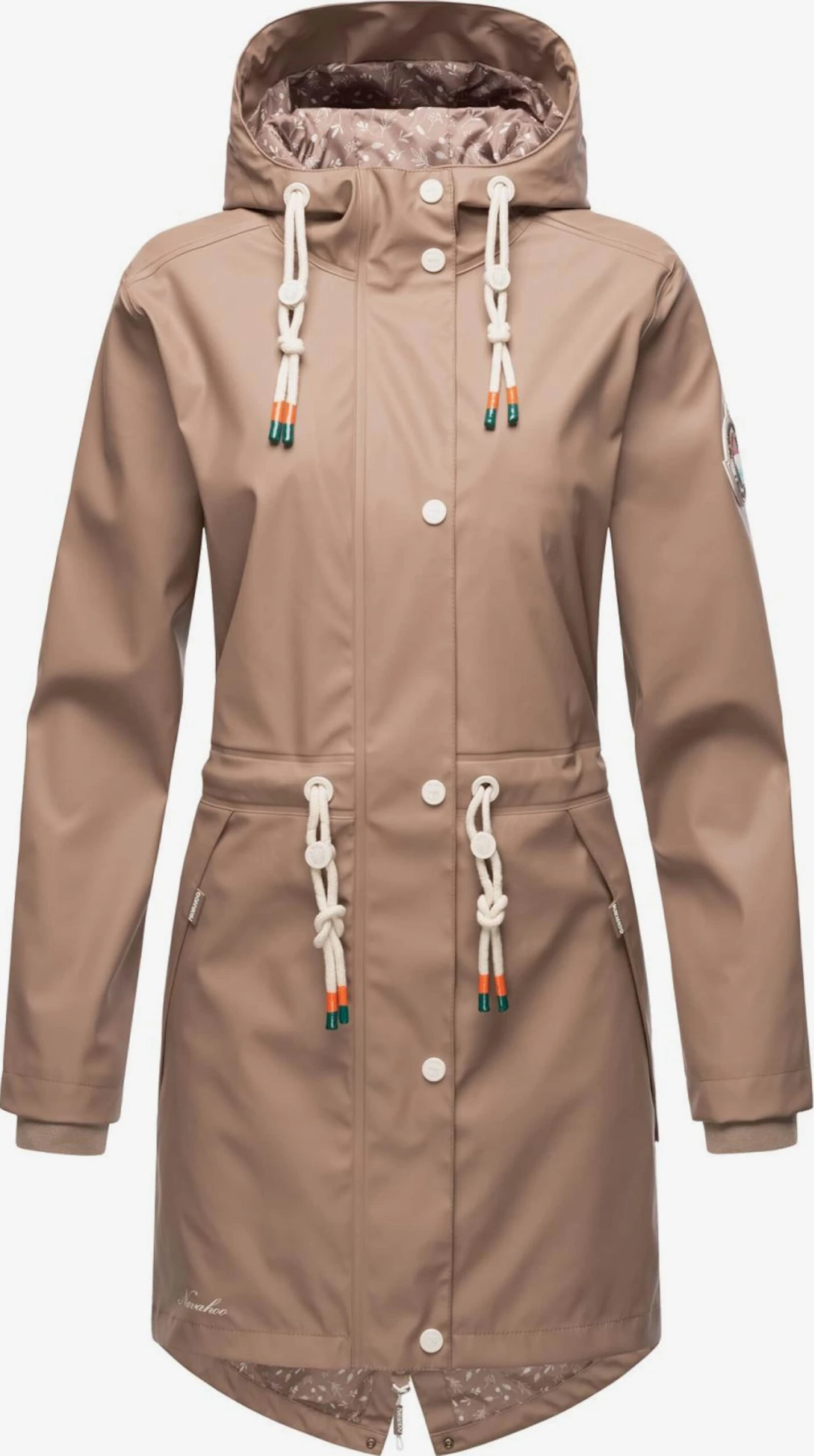 Navahoo Outdoor Jassen Functionele Jas Tropical Storm Dames Beige 1 Navahoo Outdoor Jassen Functionele Jas Tropical Storm Dames Beige