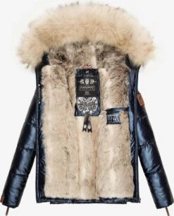 Navahoo Winterjassen Winterjas Tikunaa Dames Navy -Navahoo 1ca50ace355efb22f979d7fb839f5d02