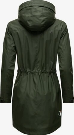 Navahoo Regenmantels Tussenmantel Deike Dames Olijfgroen -Navahoo 1d677dc78da830a7b22fd55a367012b9