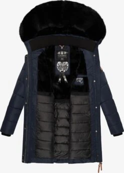 Navahoo Wintermantels Wintermantel Paula Dames Navy -Navahoo 1fc137044670e9a30378ec39a78f2146