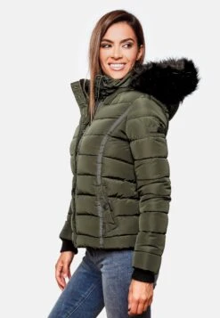 Navahoo Winterjassen Winterjas Miamor Dames Olijfgroen -Navahoo 1fdd65edc983d31542e48199668e5263