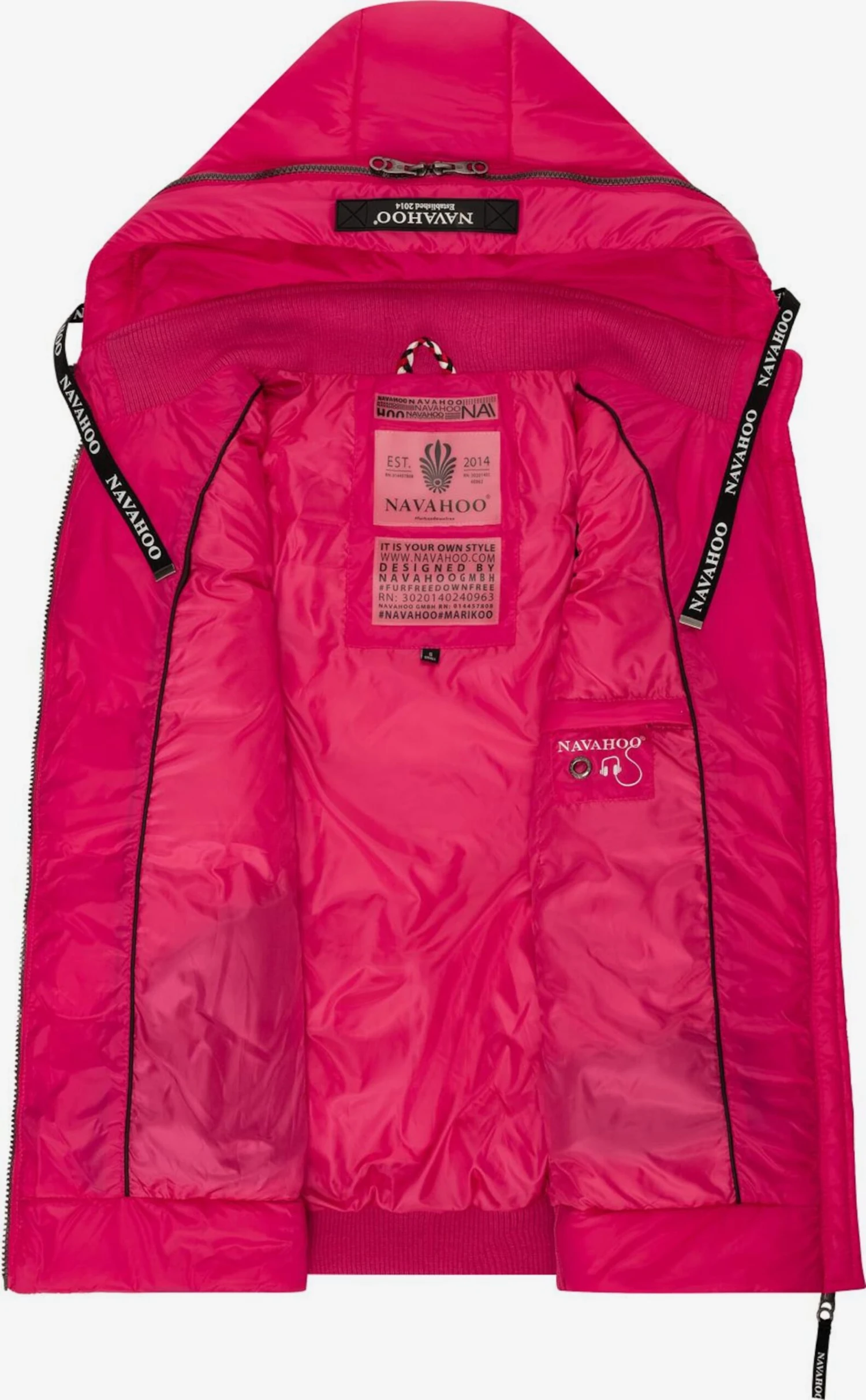 Navahoo Bodywarmers Bodywarmer Kassidy Dames Neonroze 6 Navahoo Bodywarmers Bodywarmer Kassidy Dames Neonroze - Afbeelding 6