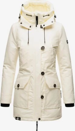 Navahoo Parkas Winterparka Freeze Stoorm Dames Offwhite
