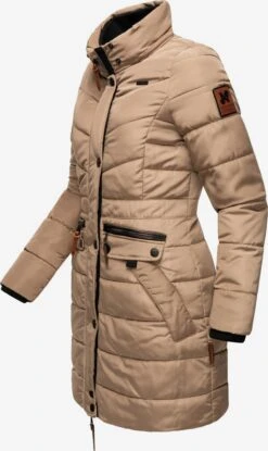 Navahoo Wintermantels Wintermantel Paula Dames Lichtbruin -Navahoo 21786945023e3d00dc3137184c0a0f3c