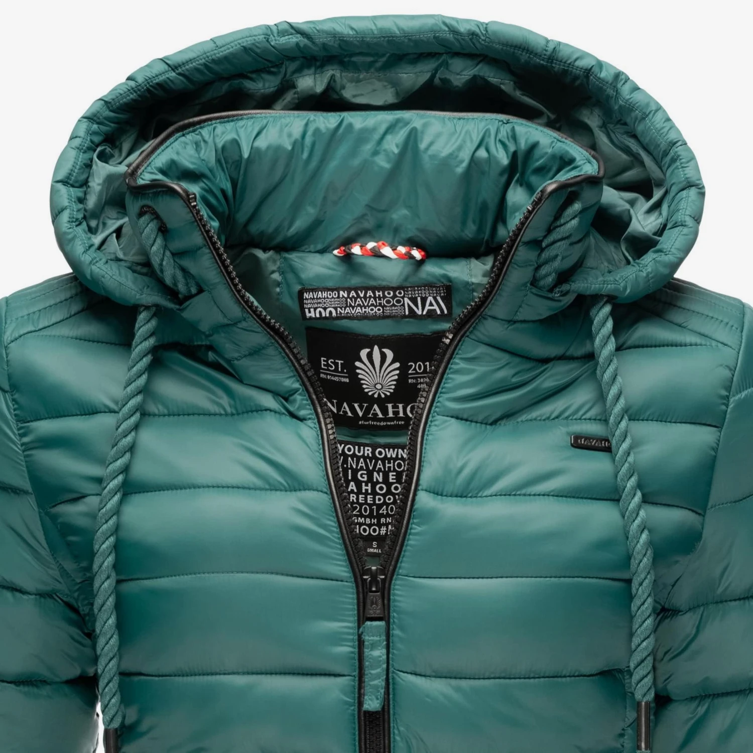 Navahoo Tussenjassen Tussenjas Lulana Dames Groen 8 Navahoo Tussenjassen Tussenjas Lulana Dames Groen - Afbeelding 8