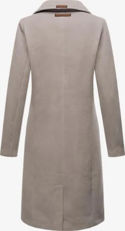 Navahoo Wintermantels Wintermantel Wooly Dames Rookgrijs -Navahoo 2ac8dcc5b068ed32bc7d80b1060656e9