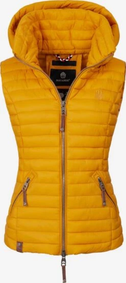 Navahoo Bodywarmers Bodywarmer Shadaa Dames Goudgeel