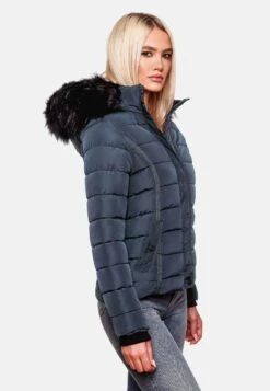 Navahoo Winterjassen Winterjas Miamor Dames Nachtblauw -Navahoo 2f820913d31a4d868766a0436ebfdc97