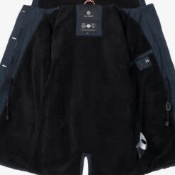 Navahoo Parkas Winterparka Luluna Dames Nachtblauw -Navahoo 2fb731dff858eeb8b1d5e2b2ee9059b9