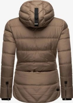 Navahoo Winterjassen Winterjas Renesmee Dames Lichtbruin -Navahoo 305fea8560a77206525ef11930a9c863