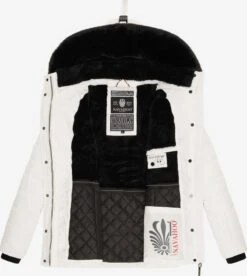 Navahoo Winterjassen Winterjas Milianaa Dames Wit -Navahoo 32ed99346a76913c0a681c41b1942305