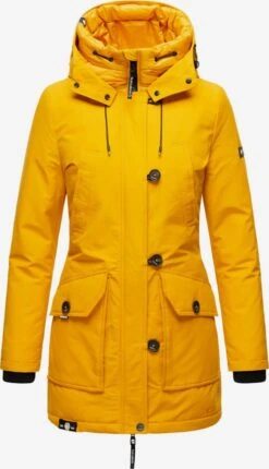 Navahoo Parkas Winterparka Freeze Storm Dames Limoen