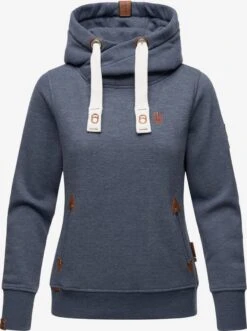 Navahoo Hoodies Sweatshirt Namikaa Dames Nachtblauw