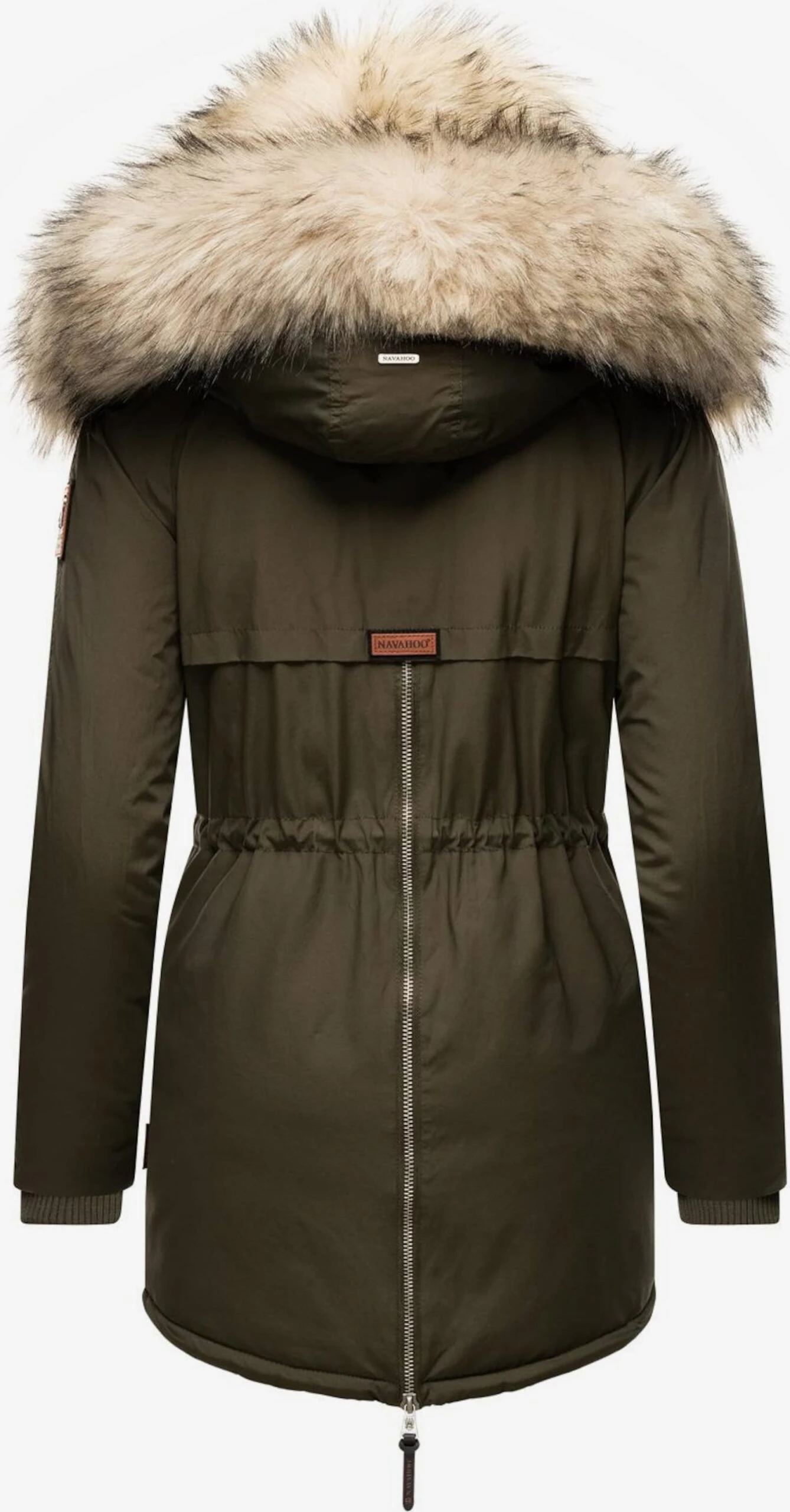 Navahoo Parkas Winterparka Sweety Dames Olijfgroen 2 Navahoo Parkas Winterparka Sweety Dames Olijfgroen - Afbeelding 2
