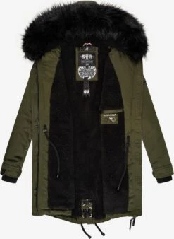Navahoo Parkas Winterparka Luluna Dames Olijfgroen -Navahoo 35b5b39023acae6198e2ca101dd3e044