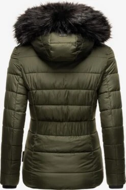 Navahoo Winterjassen Winterjas Zuckerbiene Dames Olijfgroen -Navahoo 37551297a6b537d8e9256d091d43a364