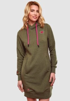 Navahoo Mini Jurken Jurk Dames Olijfgroen -Navahoo 376631b877477dc016b50dea543e520a