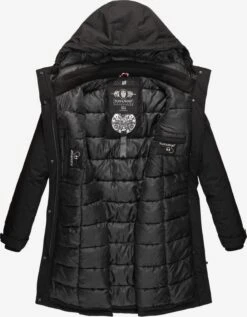 Navahoo Wintermantels Wintermantel Dames Zwart -Navahoo 376c5269155b895f96ccf219e739b23d