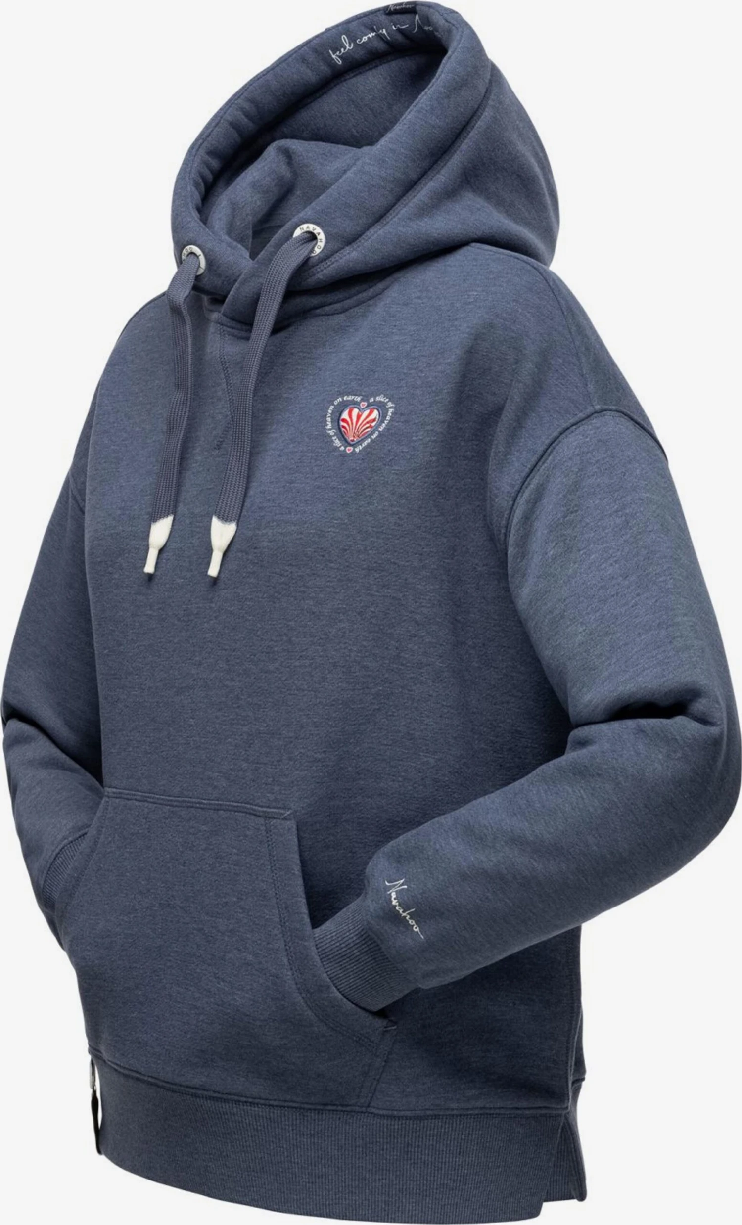 Navahoo Hoodies Sweatshirt Goldfee Dames Blauw 2 Navahoo Hoodies Sweatshirt Goldfee Dames Blauw - Afbeelding 2