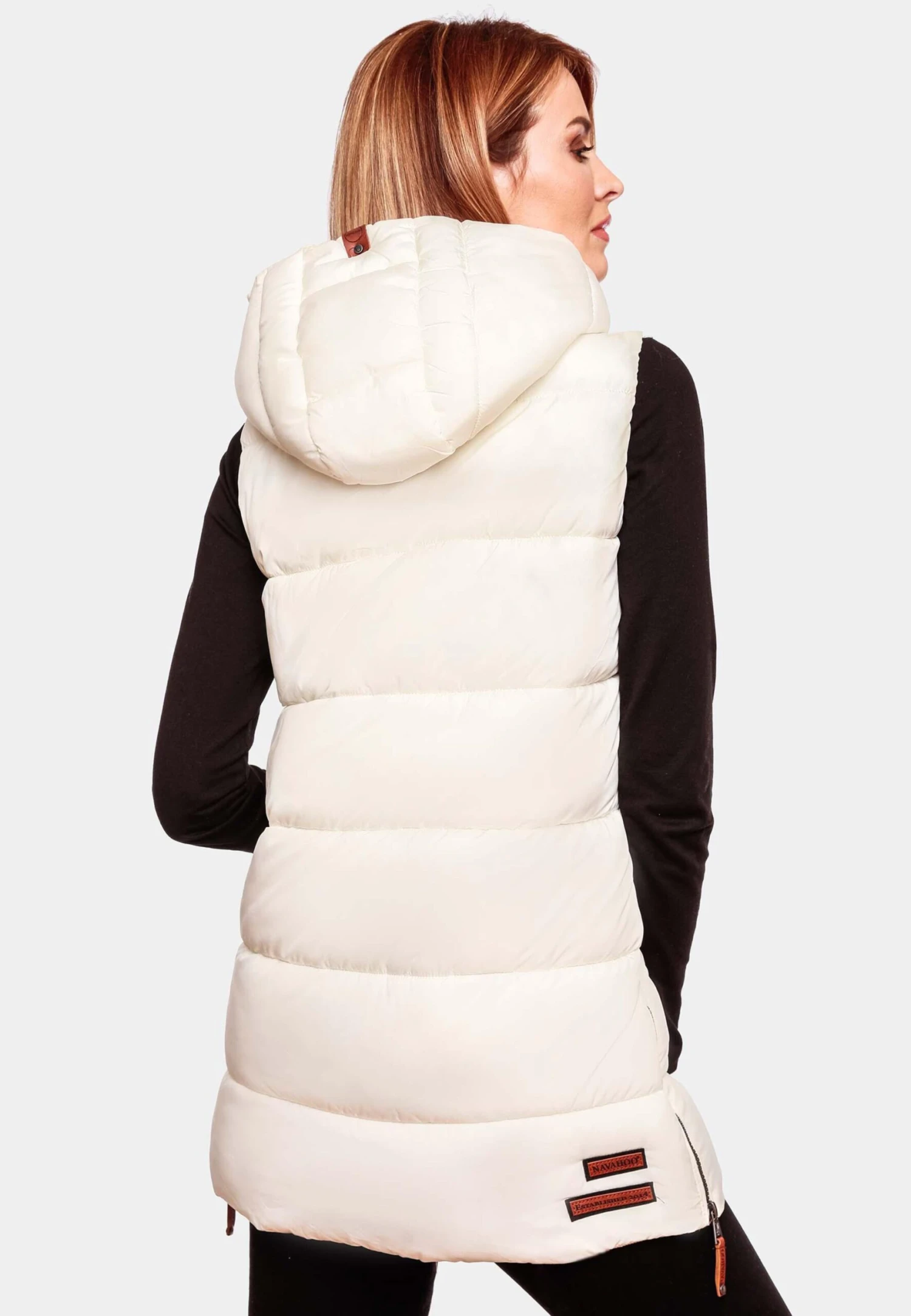 Navahoo Bodywarmers Bodywarmer Madilynaa Dames Offwhite 6 Navahoo Bodywarmers Bodywarmer Madilynaa Dames Offwhite - Afbeelding 6