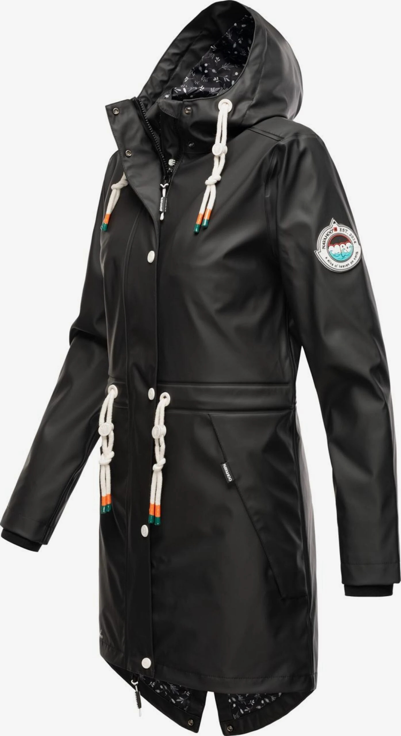 Navahoo Outdoor Jassen Functionele Jas Tropical Storm Dames Zwart 3 Navahoo Outdoor Jassen Functionele Jas Tropical Storm Dames Zwart - Afbeelding 3