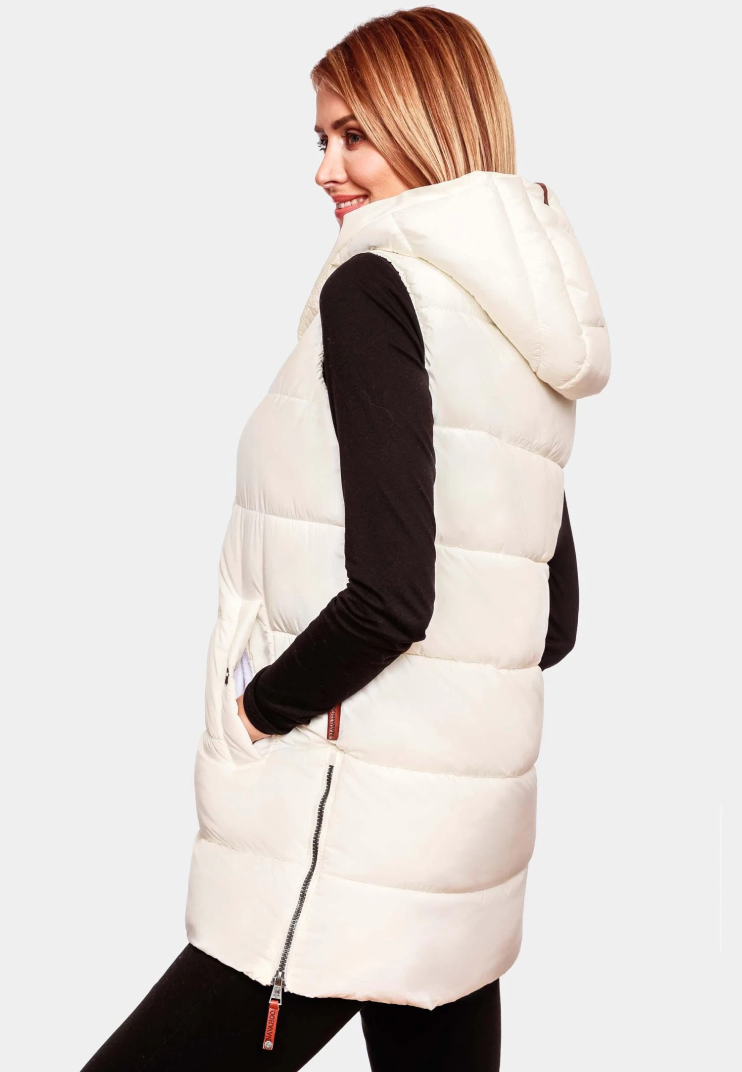 Navahoo Bodywarmers Bodywarmer Madilynaa Dames Offwhite 5 Navahoo Bodywarmers Bodywarmer Madilynaa Dames Offwhite - Afbeelding 5
