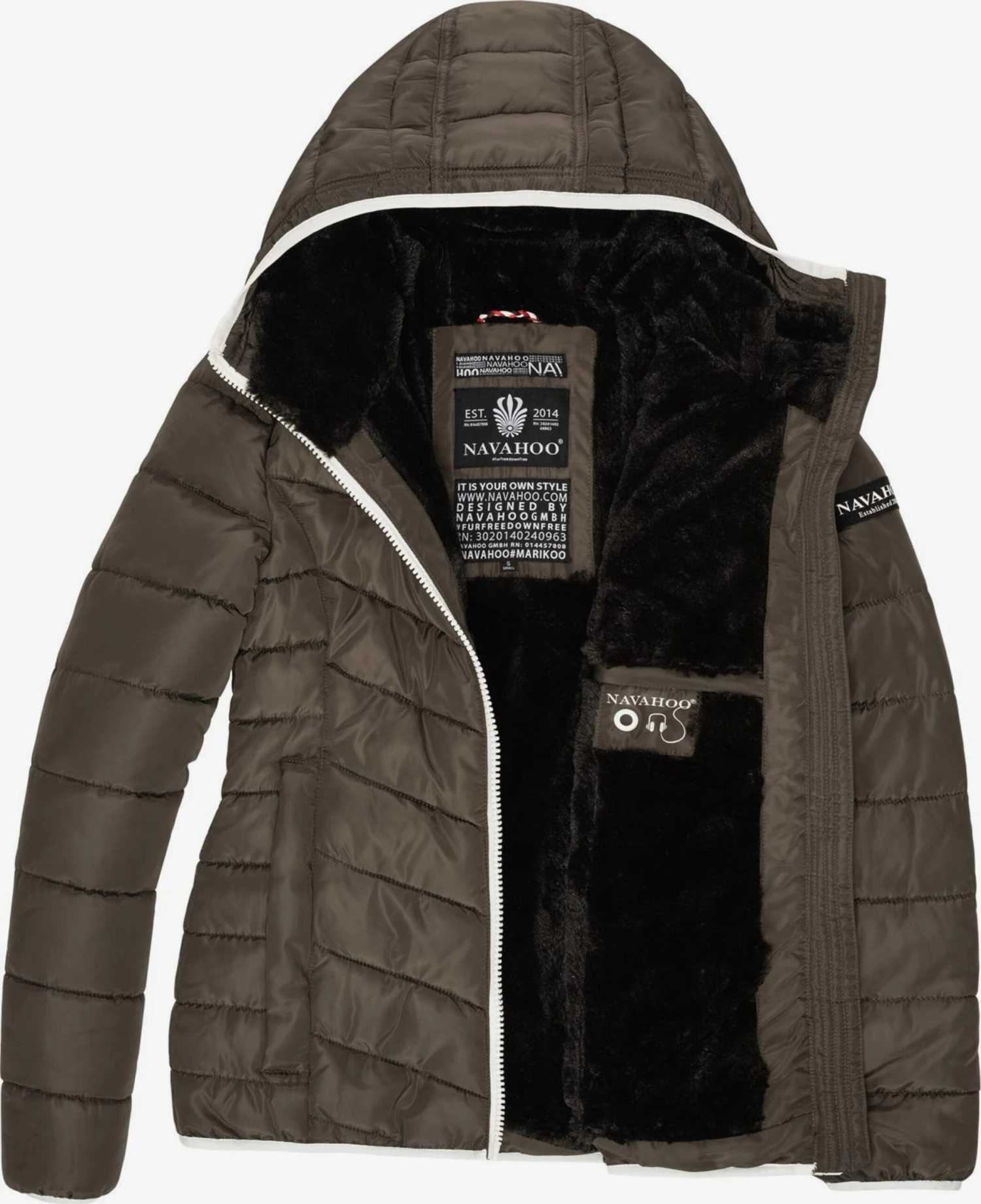 Navahoo Tussenjassen Tussenjas Elva Dames Aardetinten 4 Navahoo Tussenjassen Tussenjas Elva Dames Aardetinten - Afbeelding 4