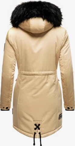 Navahoo Parkas Winterparka Luluna Dames Beige -Navahoo 40851944a0f6c2f81ef1b582b5eb8dad