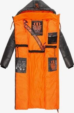 Navahoo Wintermantels Wintermantel Schmuseengel Dames Antraciet -Navahoo 40f1d2e4d885fe6b1283257fee51f631