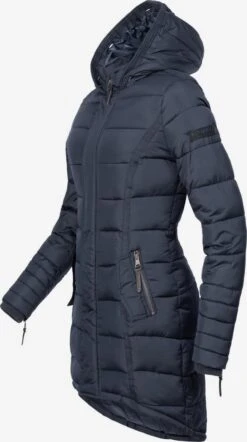 Navahoo Wintermantels Wintermantel Papaya Dames Donkerblauw -Navahoo 414c14e7d552c4278f8598e124be77ef