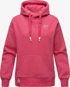Navahoo Hoodies Sweatshirt Goldfee Dames Pink