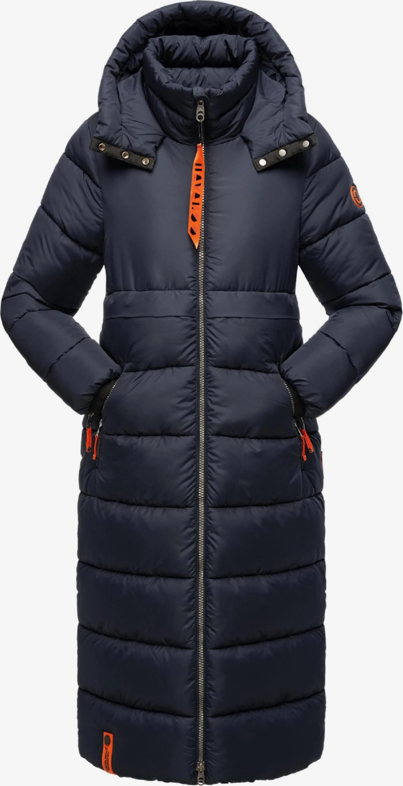 Navahoo Wintermantels Wintermantel Dames Navy 2 Navahoo Wintermantels Wintermantel Dames Navy - Afbeelding 2